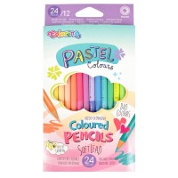 Набор двойных цветных карандашей 