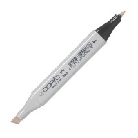 Маркер спиртовой двухсторонний COPIC, E00 Телесный белый