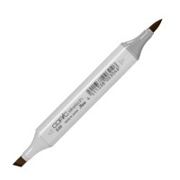 Маркер спиртовой двухсторонний COPIC Sketch, E49 Темная кора