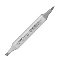 Маркер спиртовой двухсторонний COPIC Sketch, T0 Чернила серые No.0