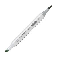 Маркер спиртовой двухсторонний COPIC Ciao, G07 Зеленый Нил