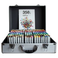Набор маркеров COPIC sketch, 358 цветов в чемодане