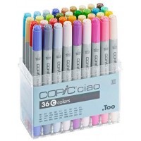 Набор маркеров COPIC CIAO  Set С, 36 цвета