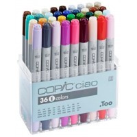 Набор маркеров COPIC CIAO  Set Е, 36 цвета
