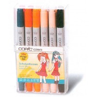 Набор маркеров COPIC CIAO School Uniforms, 12 цветов