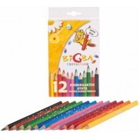 Цветные карандаши BIGBA, 12 цветов