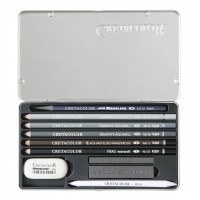 Базовый набор для рисования ARTINO GRAPHITE в металлической коробке