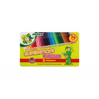 Карандаши цветные JOLLY Supersticks KINDERFEST CLASSIC 36 цветов в металлической коробке