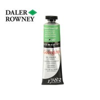 Краска масляная Daler-Rowney GEORGIAN 38мл, 347 Зеленый светлый перманентный