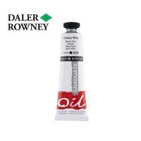 Краска масляная Daler-Rowney GRADUATE 38мл, 009 Белила титановые
