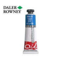 Краска масляная Daler-Rowney GRADUATE 38мл, 139 Синий фталоцианин