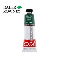 Краска масляная Daler-Rowney GRADUATE 38мл, 352 Зеленый Хукер