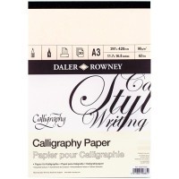 Альбом для каллиграфии Daler-Rowney, 90г/м2, 29.7х42см (А3), 30 листов
