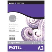 Альбом для пастели SIMPLY Daler-Rowney, 150г/м2, 29.7х42см (А3), 16 листов
