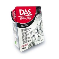 Масса для лепки DAS Idea Mix (имитация цв.камня), 100г, черный порторо