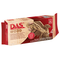 Глина для лепки Das Wood, самозатвердевающая, с эффектом дерева, 700 гр Светло-коричневый