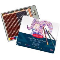 Набор карандашей Colour Collection 24цв в мет.коробке Derwent