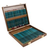 Набор цветных карандашей Artists 48 цветов в деревянном пенале
