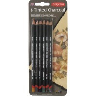 Набор угольных карандашей Tinted Charcoal 6 цветов