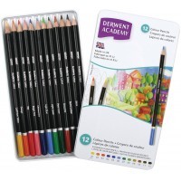 Набор цветных карандашей Derwent Academy, 12 цветов
