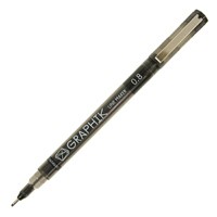 Ручка капилярная Graphik Line Maker 0.8 черный