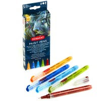 Набор капиллярных ручек Derwent Graphik Line Painter №2, 5шт.