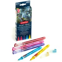 Набор капиллярных ручек Derwent Graphik Line Painter №3, 5шт.