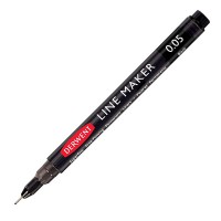 Ручка капиллярная Graphik Line Maker 0.05 черный Derwent