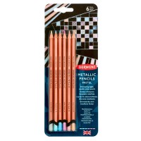 Набор цв. карандашей Derwent Metallic \