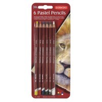 Набор пастельных карандашей Derwent Pastel 6 цветов