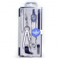 Готовальня Domingo Ferrer Tecnica, 7 предметов Пластиковый пенал