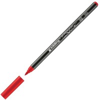Ручка-кисть для фарфора edding 4200, красный