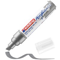 Маркер акриловый широкий (5-10мм) Edding 5000, 923 Серебряный