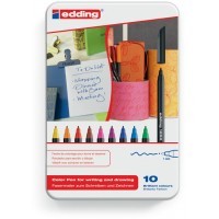Набор фломастеров Edding 1200, 10 цветов