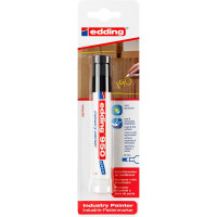 Маркер промышленный по металлу edding 950, универсальный, для любых поверхностей, 10 мм, блистер Черный