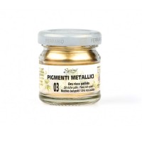 Пигмент-металлик Esprimo, 25мл, 003 палевое богатое золото