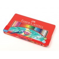 Акварельные карандаши Рыбки, набор 36 цветов + кисточка