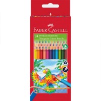 Карандаши цветные трехграные Faber-Castell Tri Colour Pencils, 24цв.