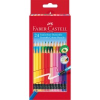 Карандаши цветные стираемые Faber-Castell Classic Colours, 24цв.