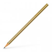 Карандаш чернографитовый Faber-Castell Sparkle Metallic, золотой