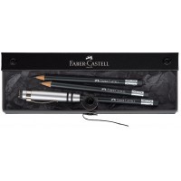 Карандаши чернограф. Faber-Castell PERFECT Fine Writing, 3шт., черный