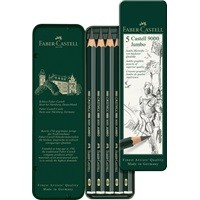 Набор чернограф. карандашей Faber-Castell CASTELL 9000 Jumbo, 5шт.