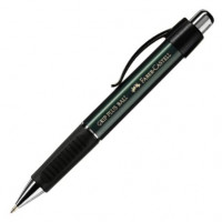 Ручка шариковая авт. Faber-Castell Grip Plus Ball M, зелёный