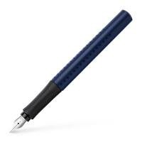 Ручка перьевая Faber-Castell Grip 2011, перо F, синий корпус
