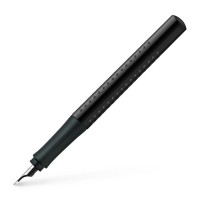 Ручка перьевая Faber-Castell Grip 2010, перо F, черный корпус