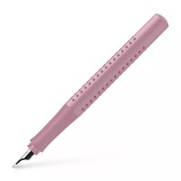Ручка перьевая Faber-Castell Grip 2010, перо F, дымчато-розовый