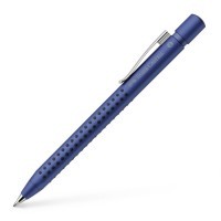Ручка шариковая авт. Faber-Castell Grip 2011 XB, синий металлик