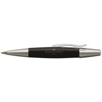 Шариковая ручка E-MOTION BIRNBAUM, черная груша матовая отделка