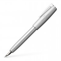 Перьевая ручка LOOM METALLIC, цвет серебрянный, перо M
