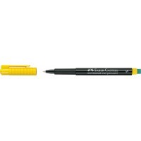 Капиллярная ручка MULTIMARK перманентная 0.4 мм, цвет желтый